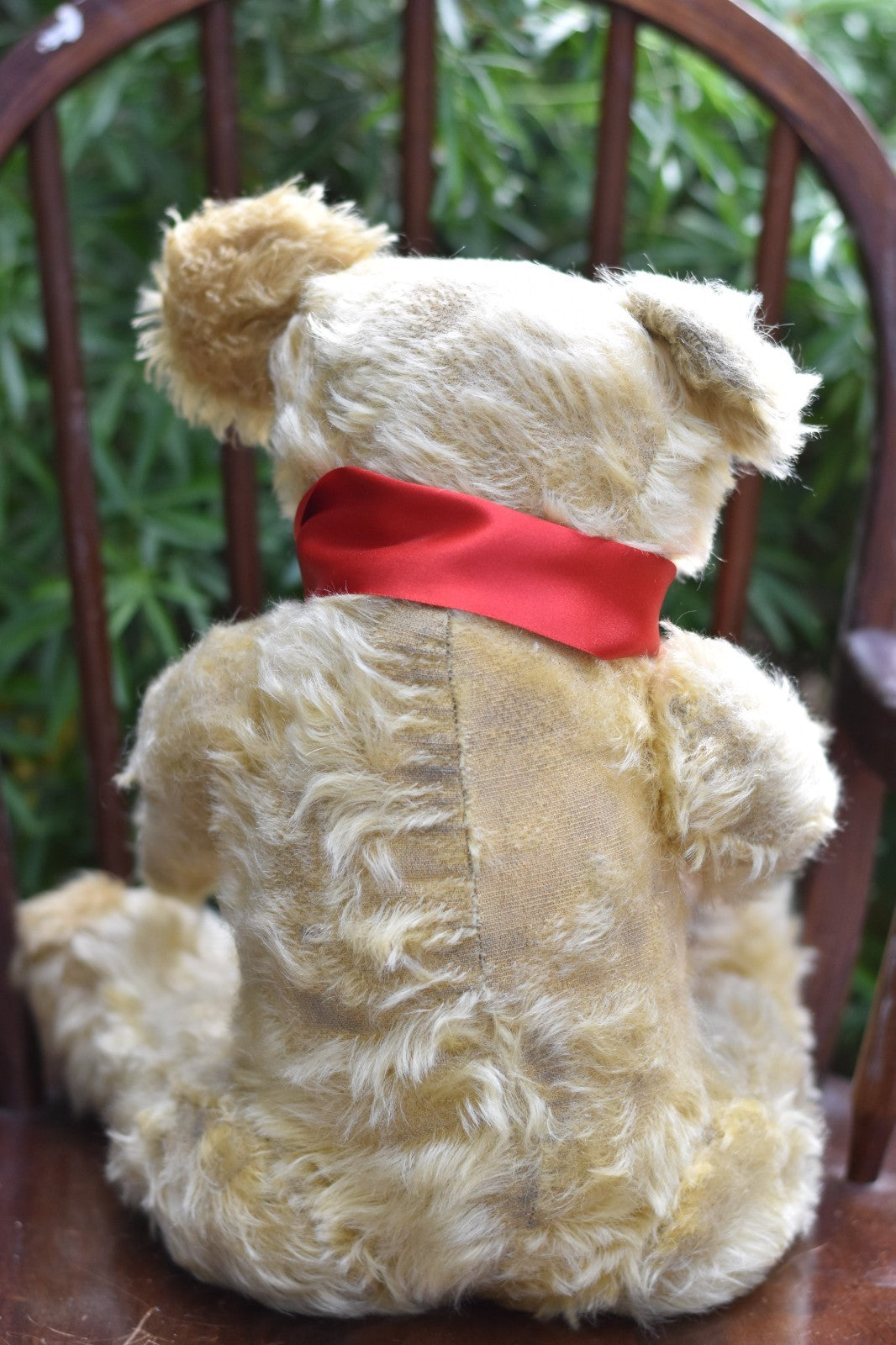 Vintage 1930s Large Mohair Teddy Bear 50cm, Fully Jointed, Glass Eyes, Kapok