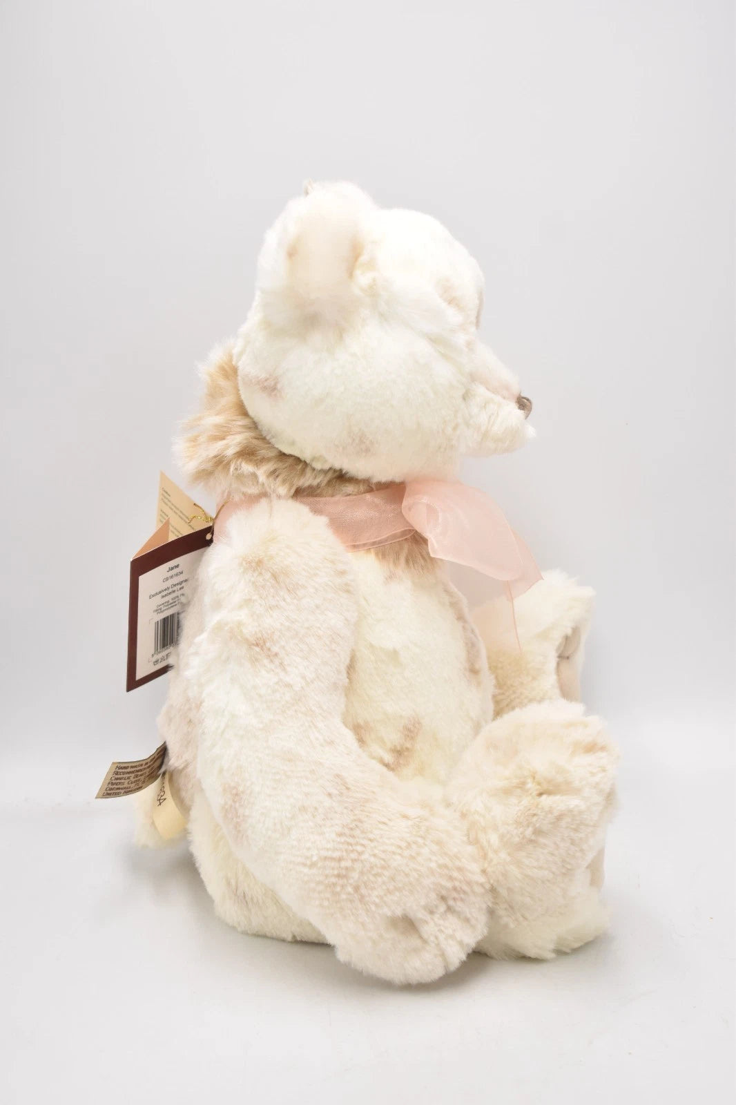 Charlie Bears Jane Teddy Bear Isabelle Lee Retired Tagged Jointed Collectable
