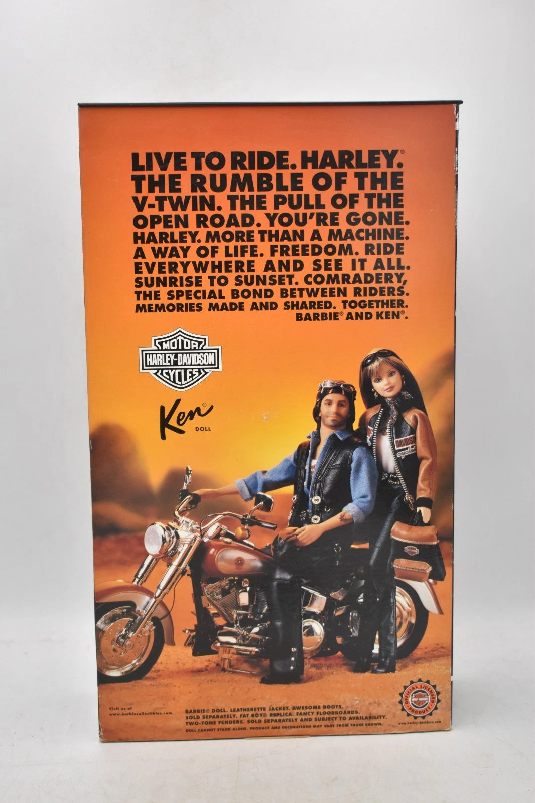 Barbie Ken Harley-Davidson Collector Edition Doll – Mattel 1999 NRFB Retired