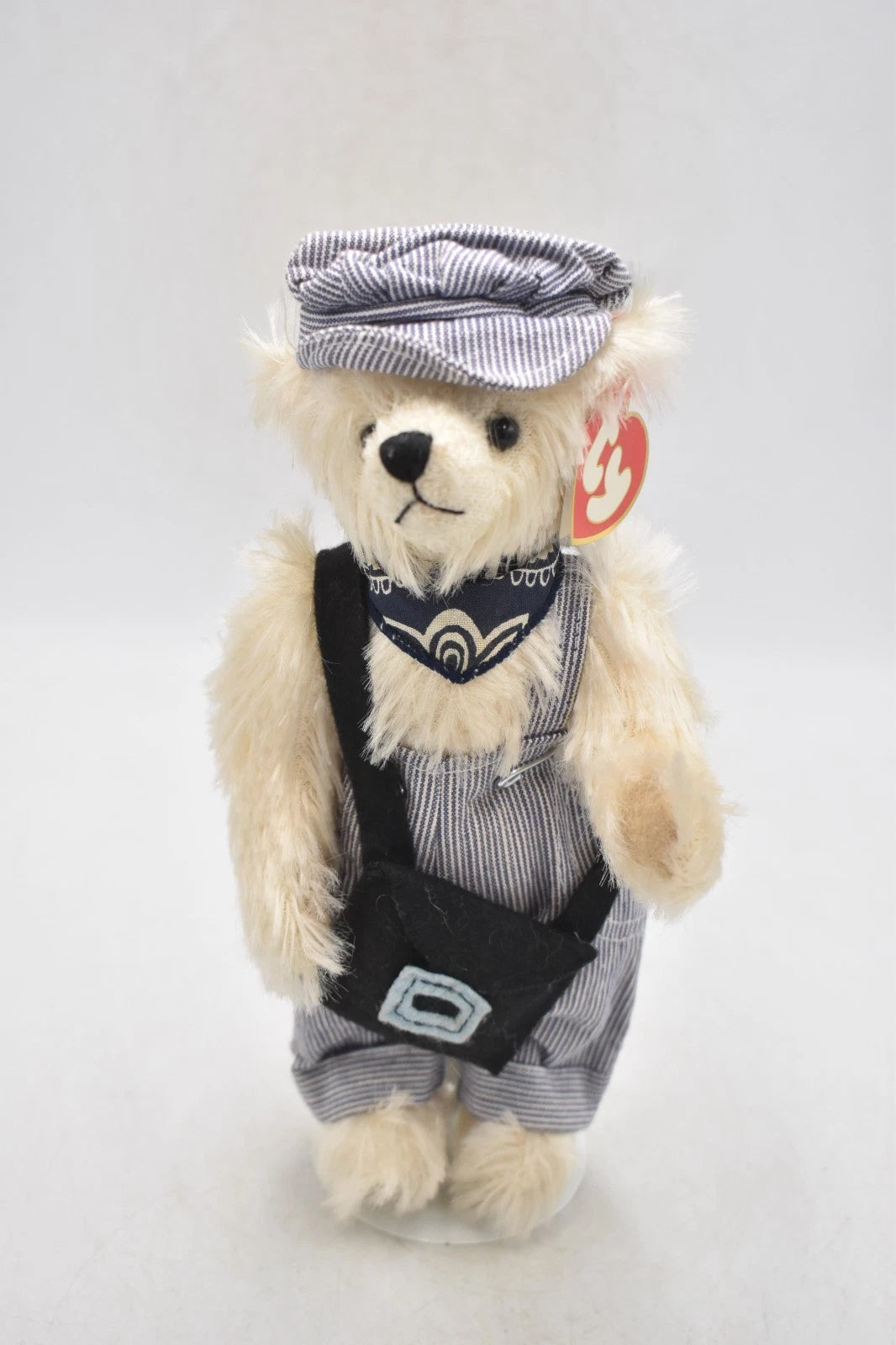 TY Attic Treasures Collection Caboose Bear plush "On the Right Track" 22cm 2000
