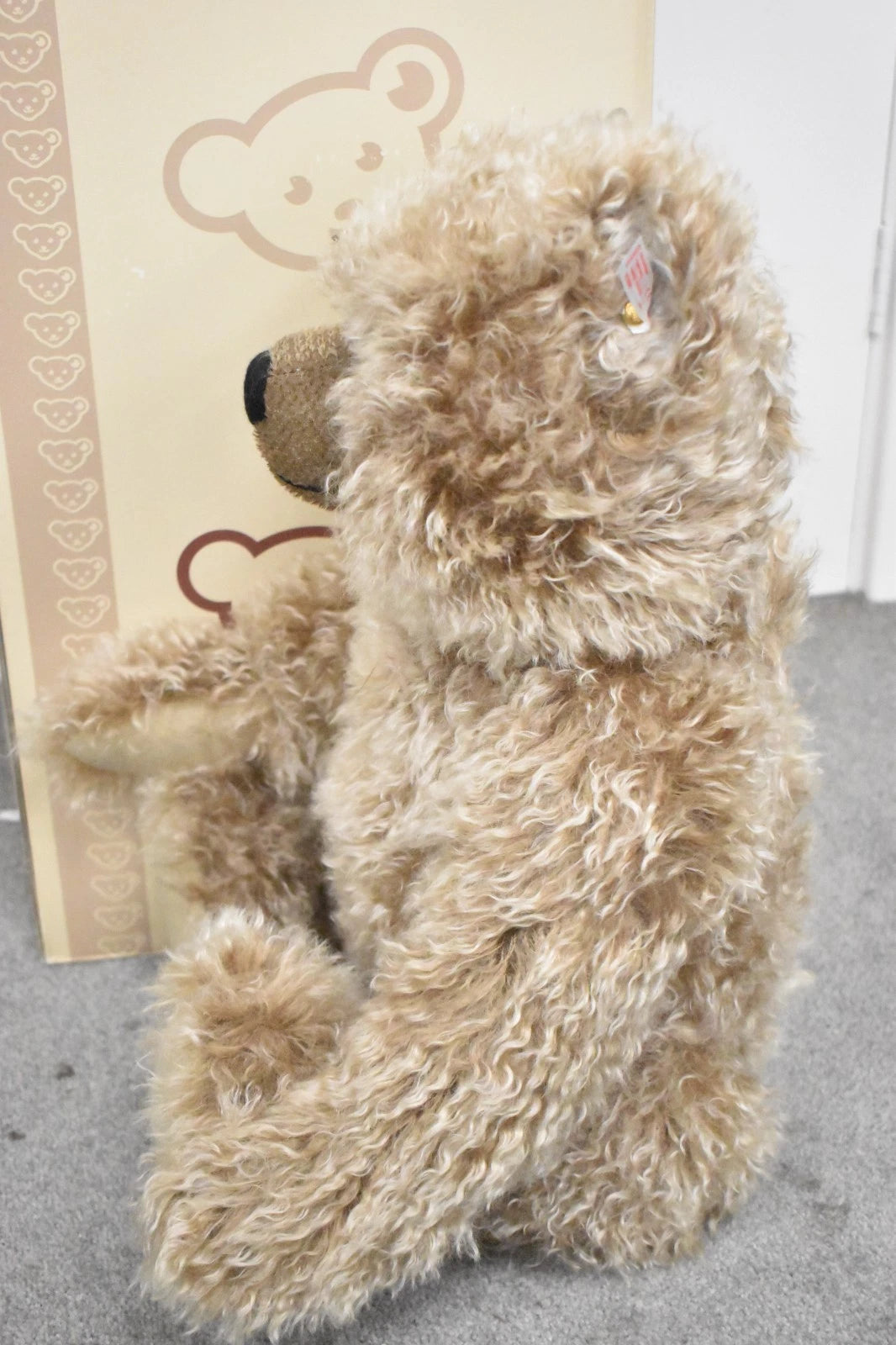 Steiff Large 036507 Grizzly Ted Caramel Tipped Teddy Bear – Limited Edition 60cm