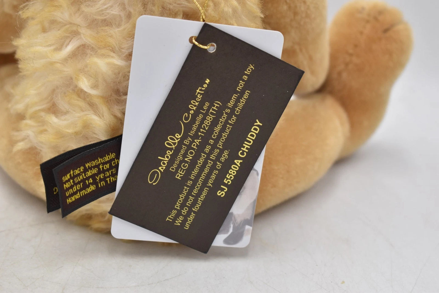 Charlie Bears Isabelle Collection Chuddy Teddy Bear Limited Edition