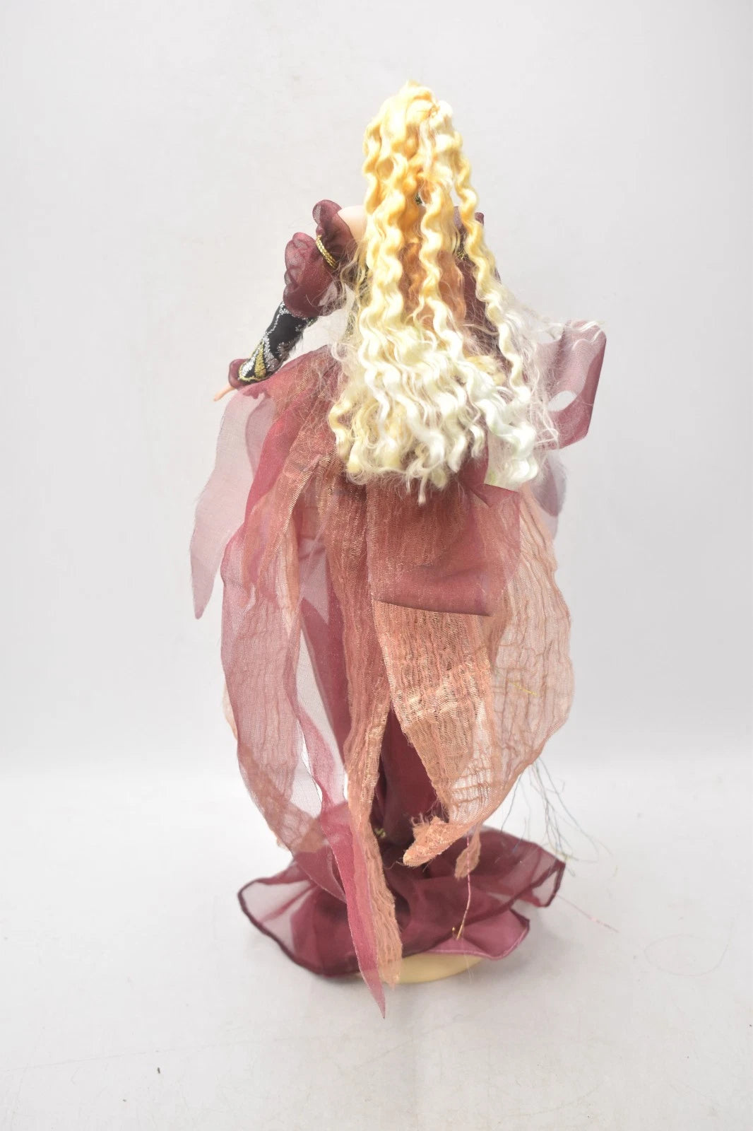 Vintage One of a Kind Handmade Fairy Doll 34cm Collectible Fantasy Art Doll