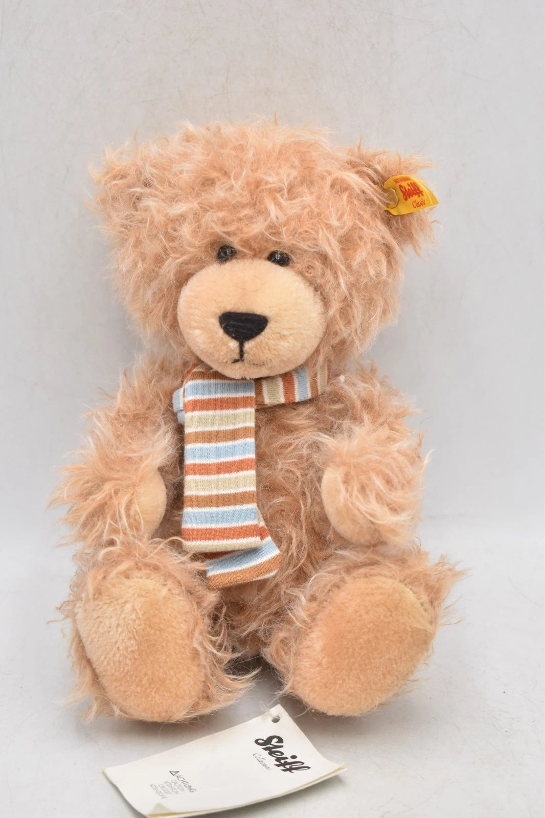 Steiff Nills Teddy Bear 026829 Retired Mohair Fully Jointed 26cm Tagged