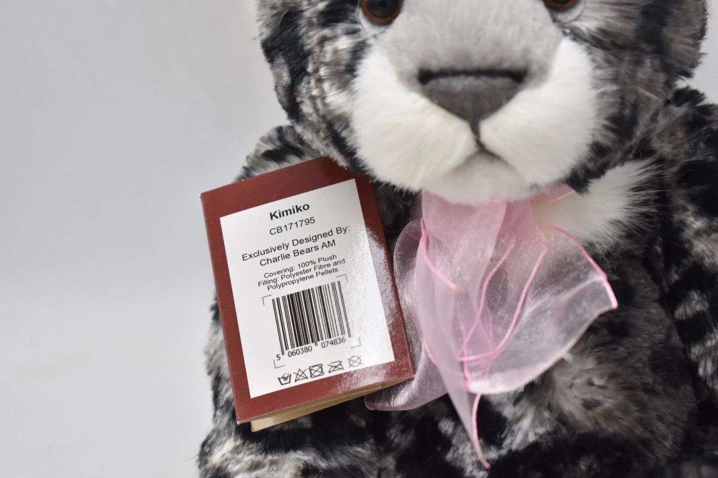 Charlie Bears Kimiko Retired Bear Tagged
