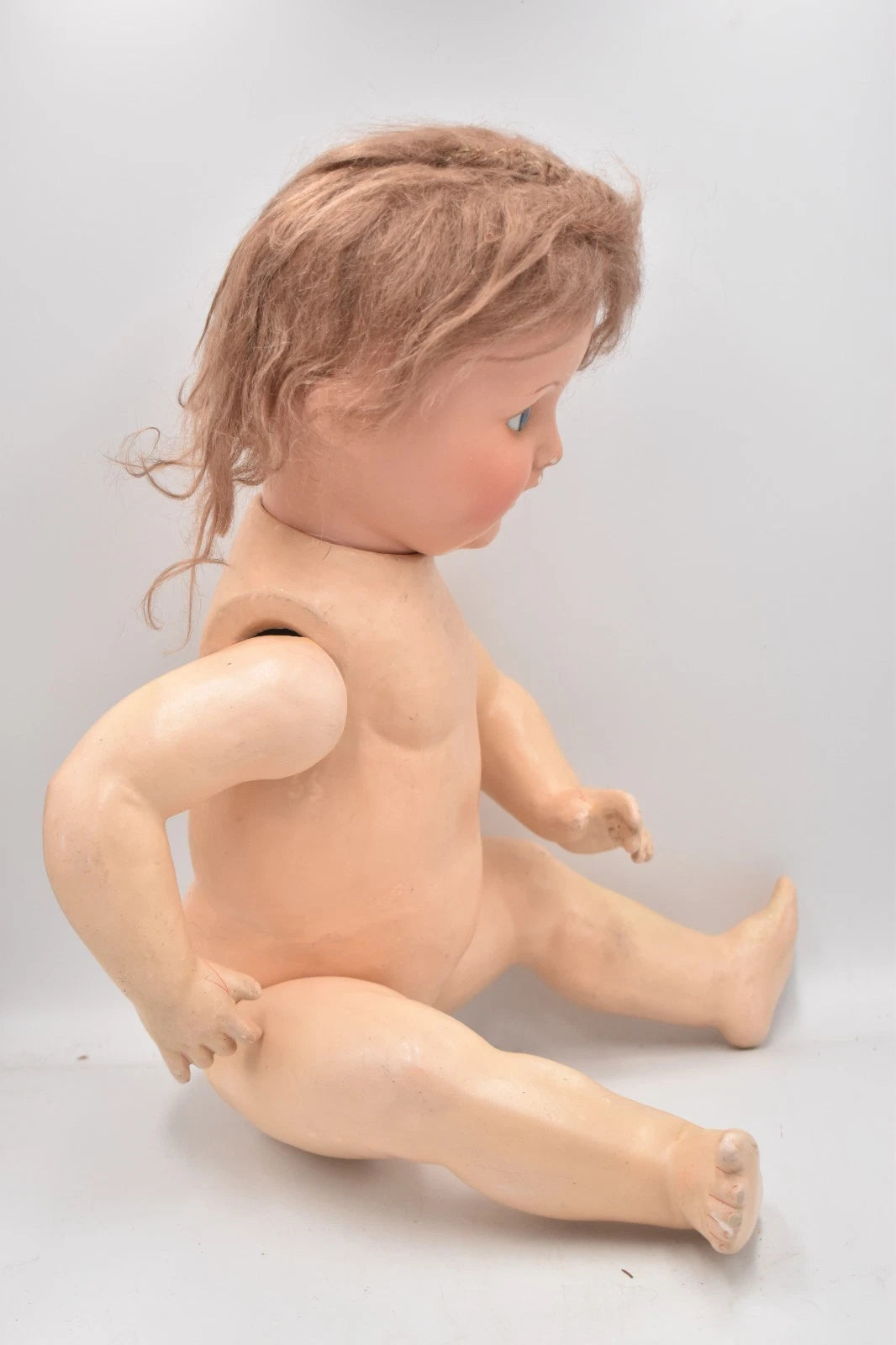 Antique Armand Marseille 996 Toddler Doll Bisque Head 58cm German Vintage Doll