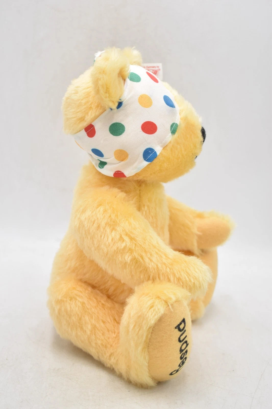 Steiff Children in Need Pudsey Bear – Limited Edition 654398 Mohair Teddy Bear