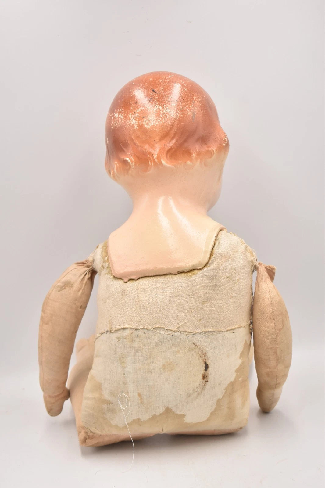 Vintage 1940s 1950s American Composition Doll Cloth Body Sleepy Eyes 50cm