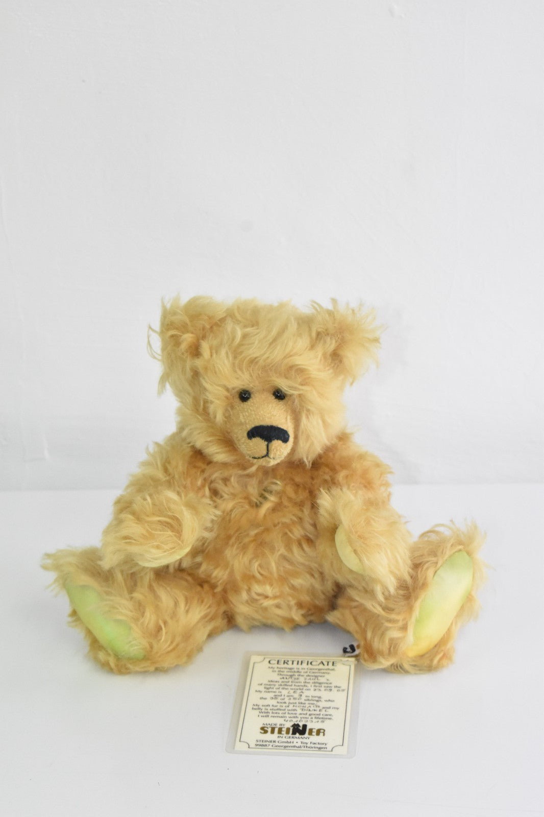 Vintage Steiner Bear Lea – Mohair, Limited Edition 35/250, Retired, Tagged