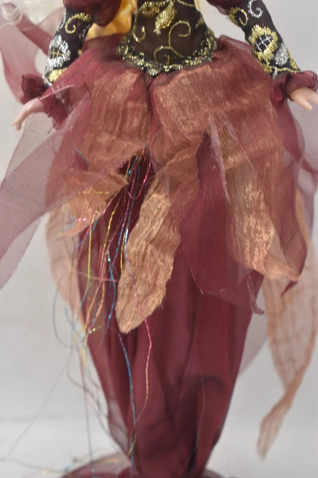 Vintage One of a Kind Handmade Fairy Doll 34cm Collectible Fantasy Art Doll