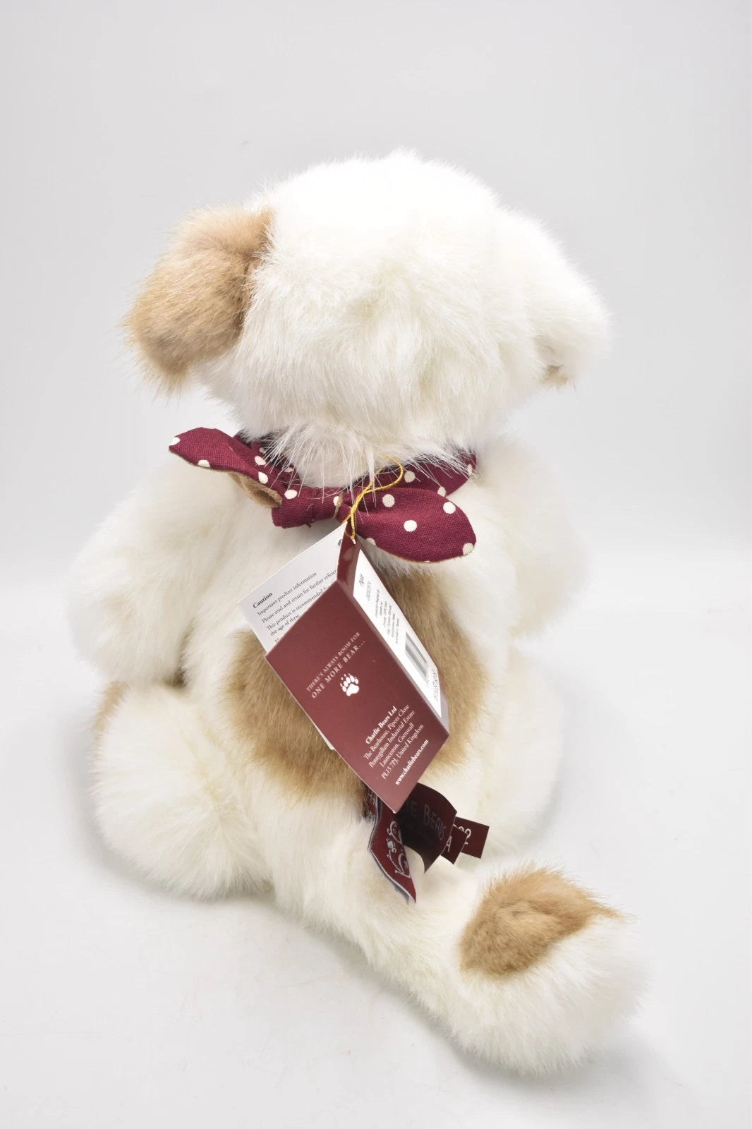 Charlie Bears Piglit Dog Teddy Bear Retired Tagged Isabelle Lee