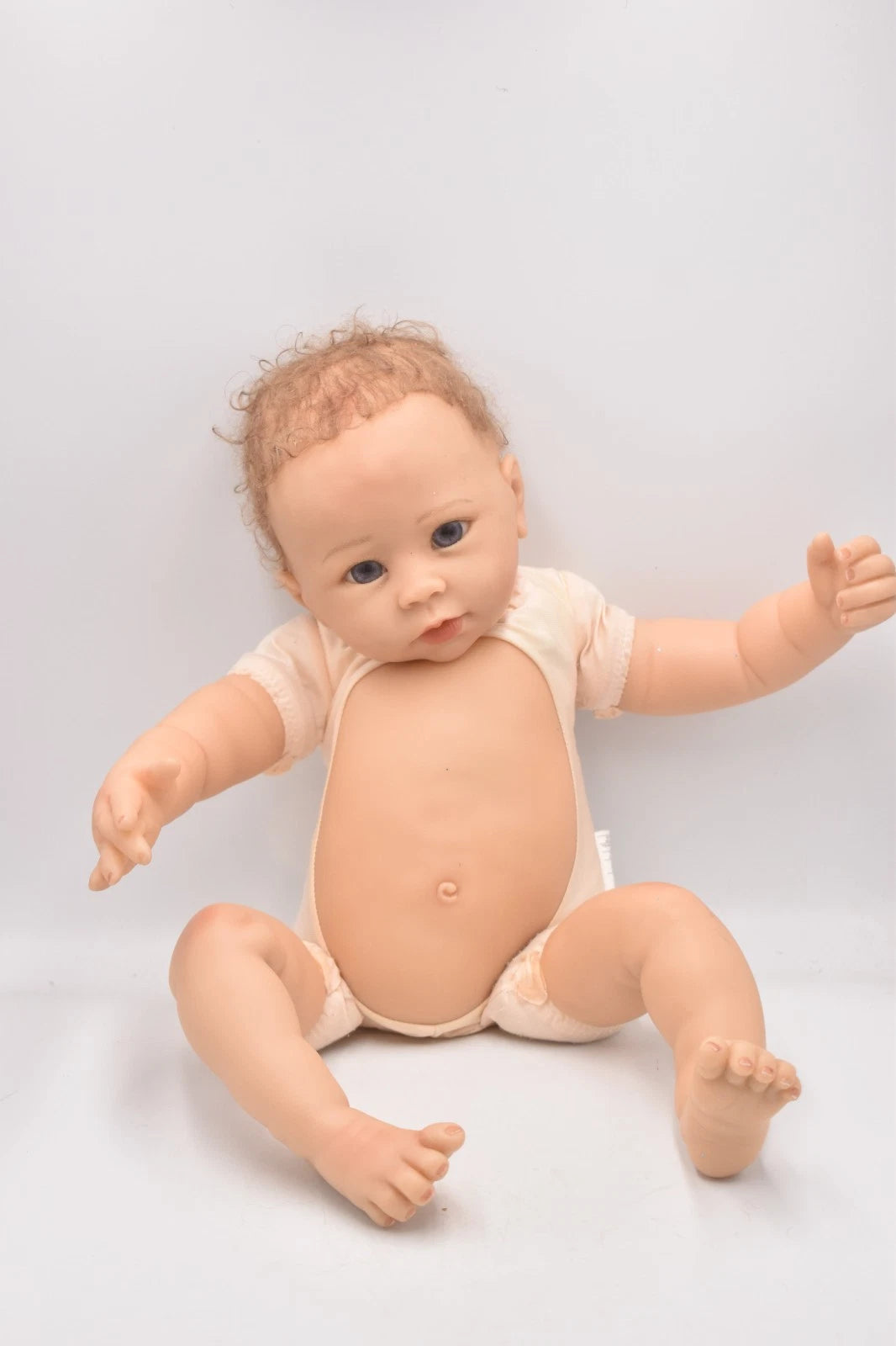 Ashton Drake So Truly Real Linda Murray Vinyl Baby Doll Brown Hair 48cm