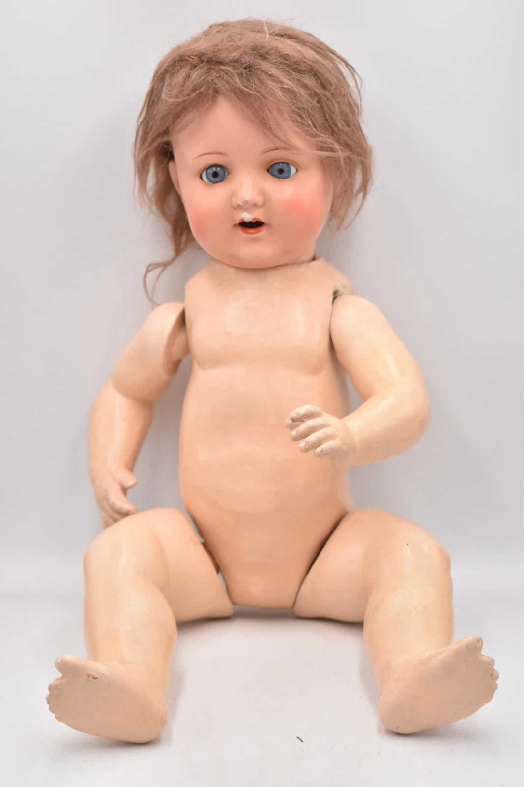 Antique Armand Marseille 996 Toddler Doll Bisque Head 58cm German Vintage Doll