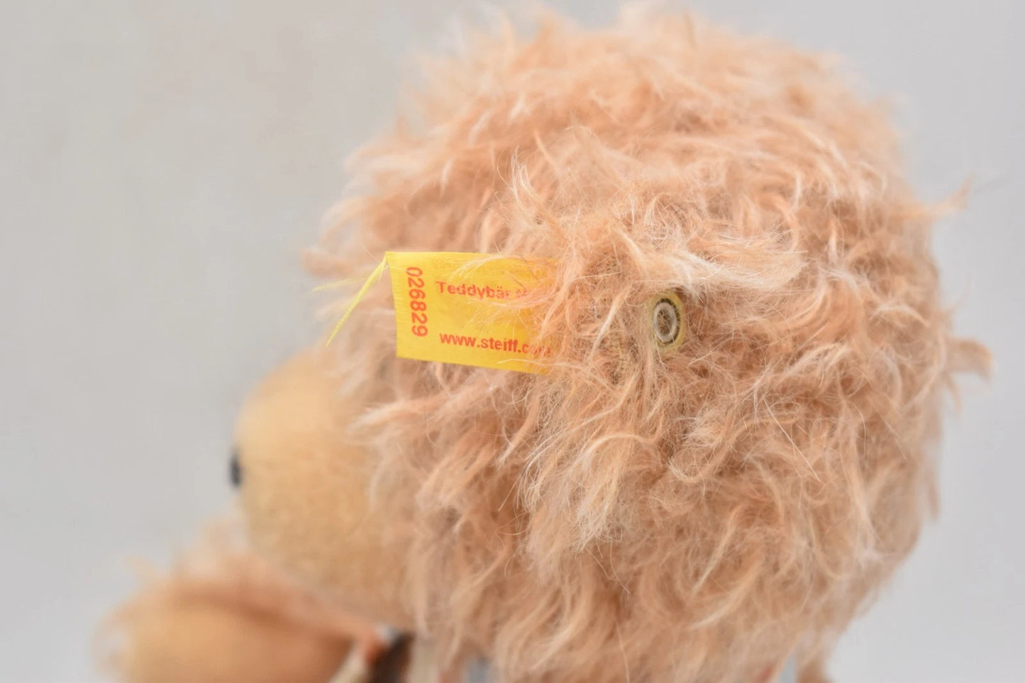 Steiff Nills Teddy Bear 026829 Retired Mohair Fully Jointed 26cm Tagged