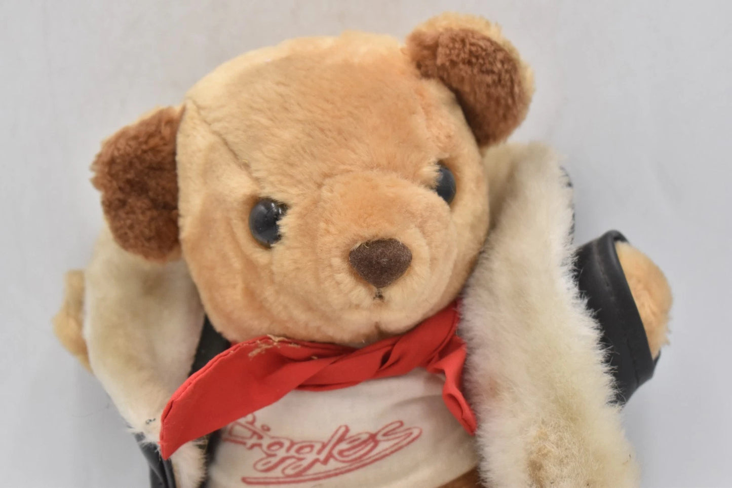 Biggles Flying Ace Teddy Bear Plush Soft Toy 24cm Collectable Aviator Bear Vinta