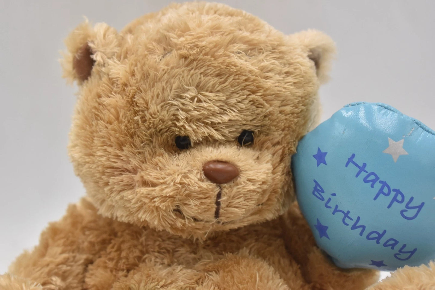 Carte Blanche Poppin Happy Birthday Brown Plush Teddy Bear 15cm