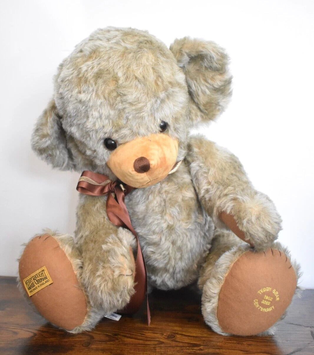 Merrythought Cheeky Teddy Bear Centenary Large Limited Edition #12/100 Mohair