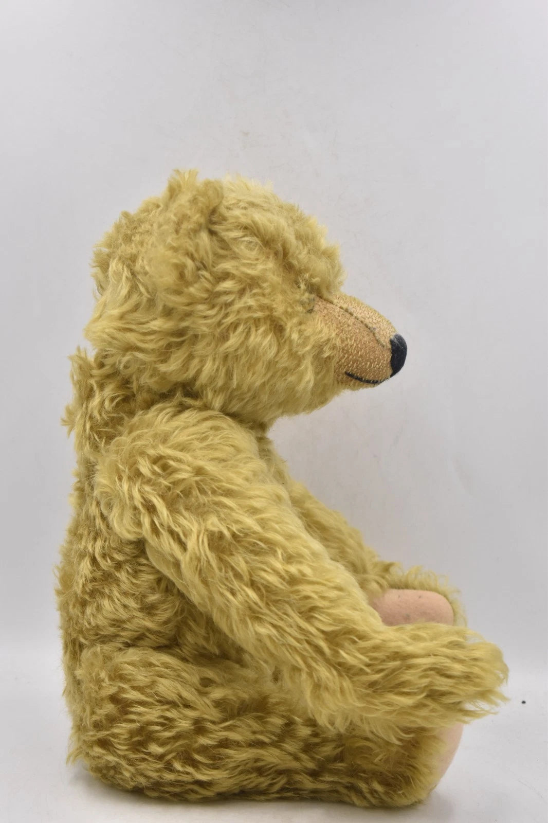 Steiff Classic Growler Teddy Bear Blonde Mohair 004810 Fully Jointed 42cm