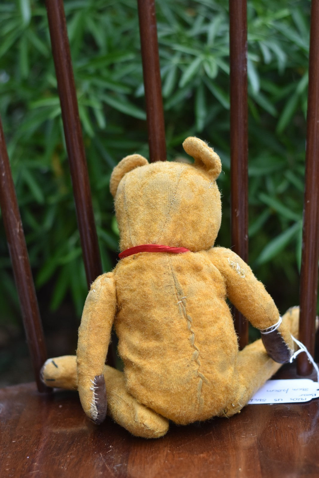 Vintage 1920s American Stick Mohair Teddy Bear – Fully Jointed – 36cm