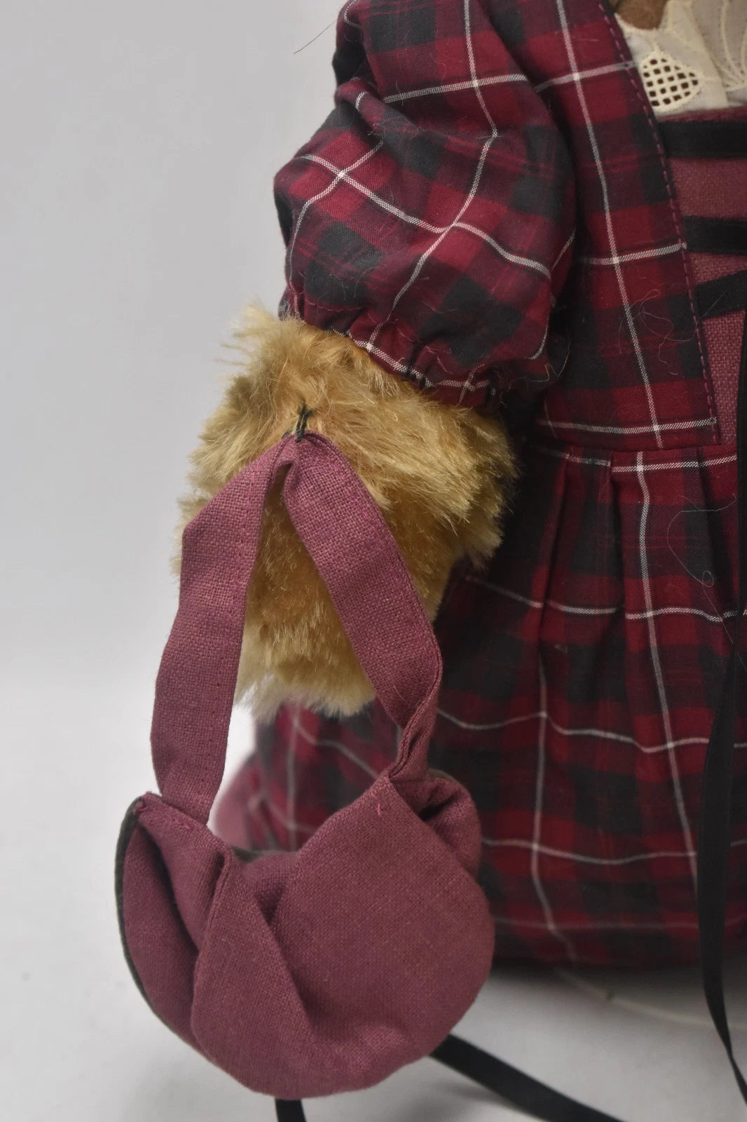 Sigikid Vintage Limited Edition Mohair Teddy Bear Scottish Outfit 40cm