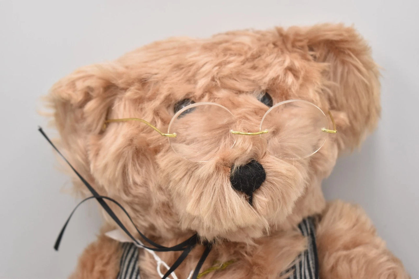 Hermann Teddy Bear Limited Edition 443/3000 Mohair Waistcoat Fully Jointed 40cm