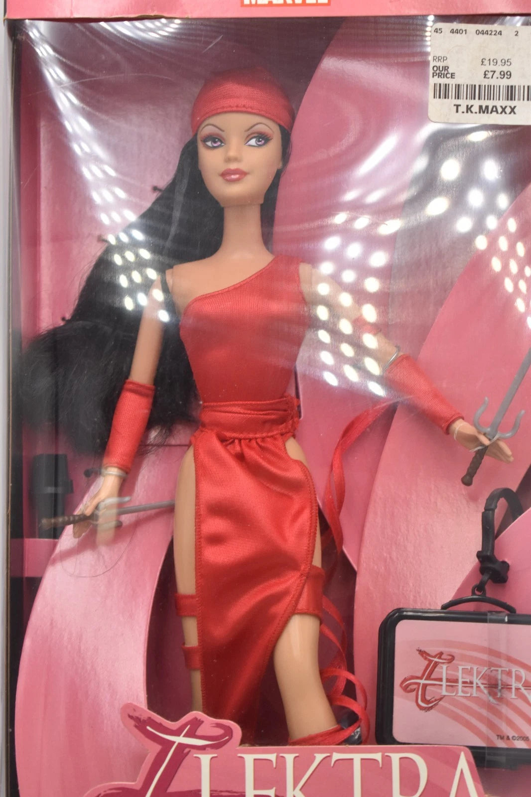 Barbie Collectors Elektra Doll – Marvel Comics Series (2005) NRFB