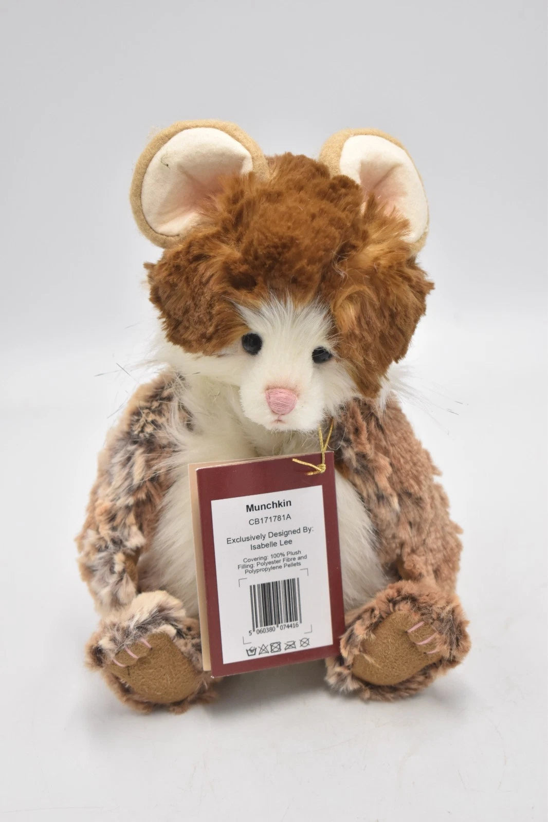 Charlie Bears Munchkin Teddy Bear Retired Tagged Isabelle Lee Collectable