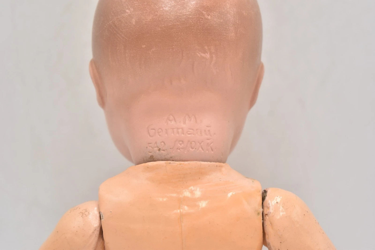 Antique Armand Marseille 542/2 Bisque Head Doll Germany Sleepy Eyes Collectable