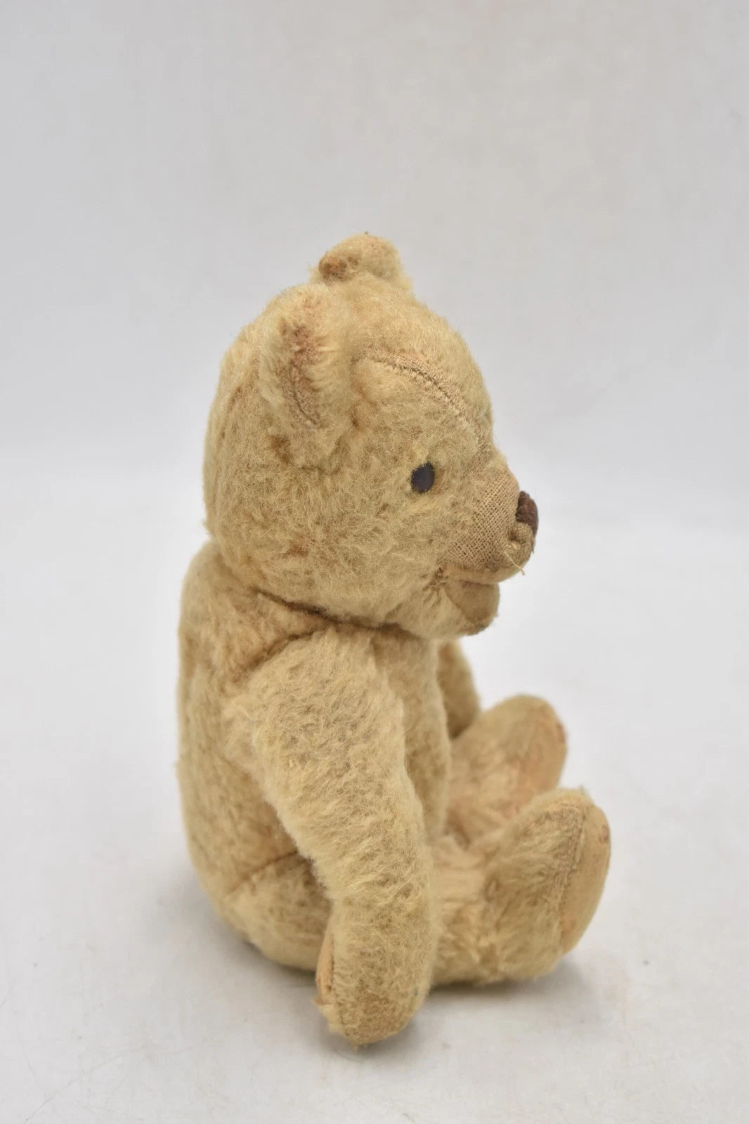 Vintage 1920s German Mohair Open Mouth Teddy Bear Fully Jointed