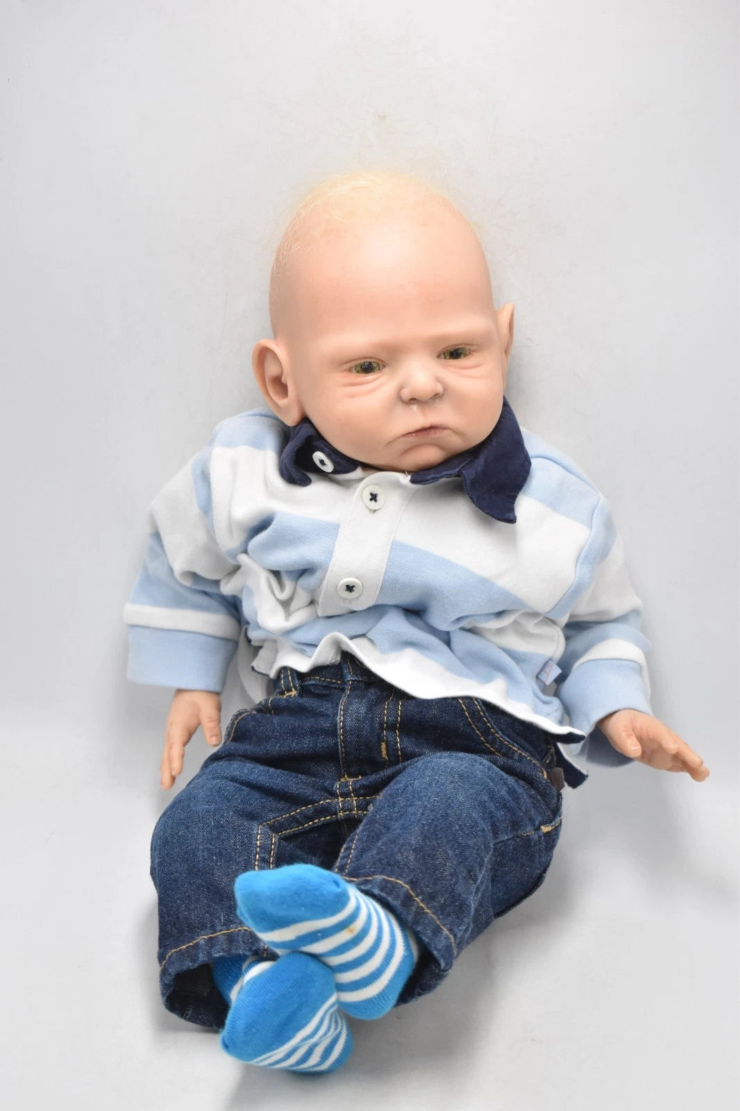 Joanna Gomes Reborn Baby Boy Doll – 55cm Lifelike Realistic Baby, Vinyl Limbs