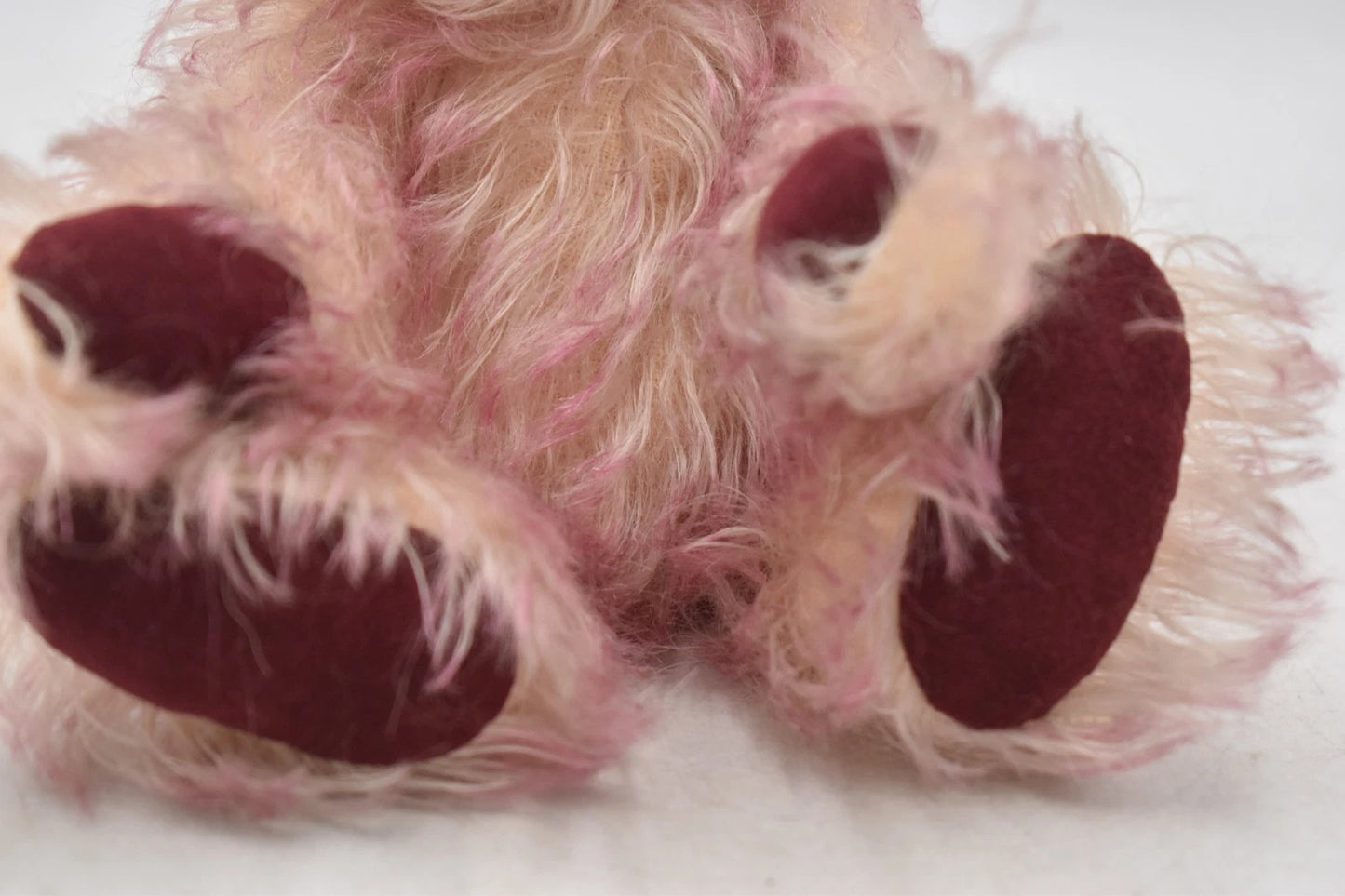 Artist Teddy Bear Ruby by Pauline Collison Xipi Totec 18cm OOAK Mohair