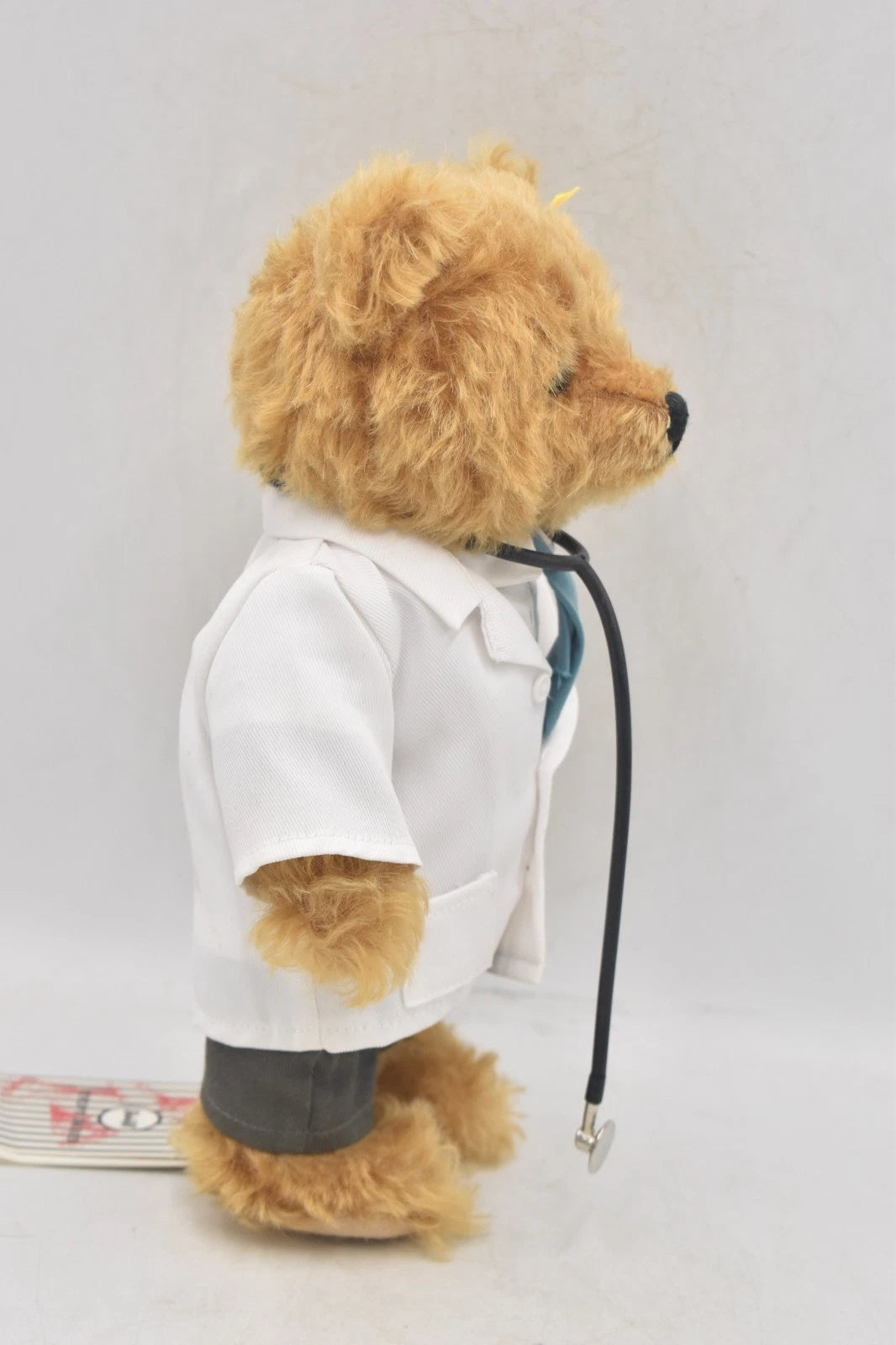 Steiff The Good Doctor Teddy Bear 690723 Mohair Tagged