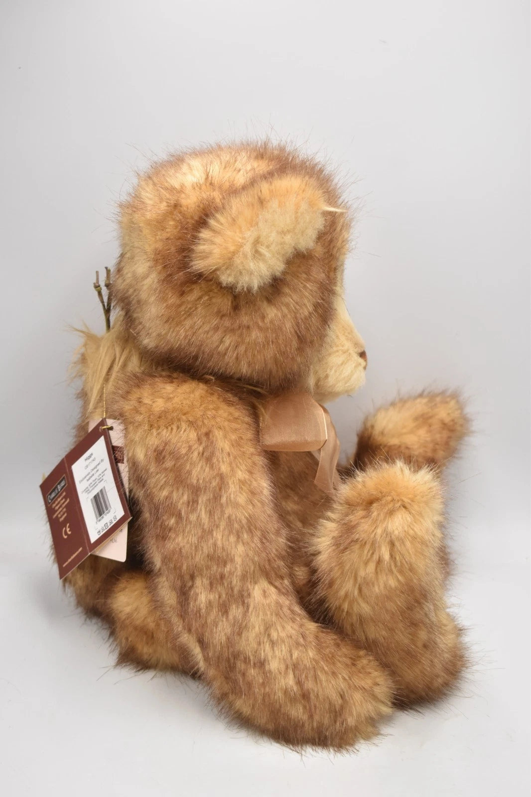 Charlie Bears Higgs Teddy Bear Isabelle Lee Retired Tagged Jointed Collectable