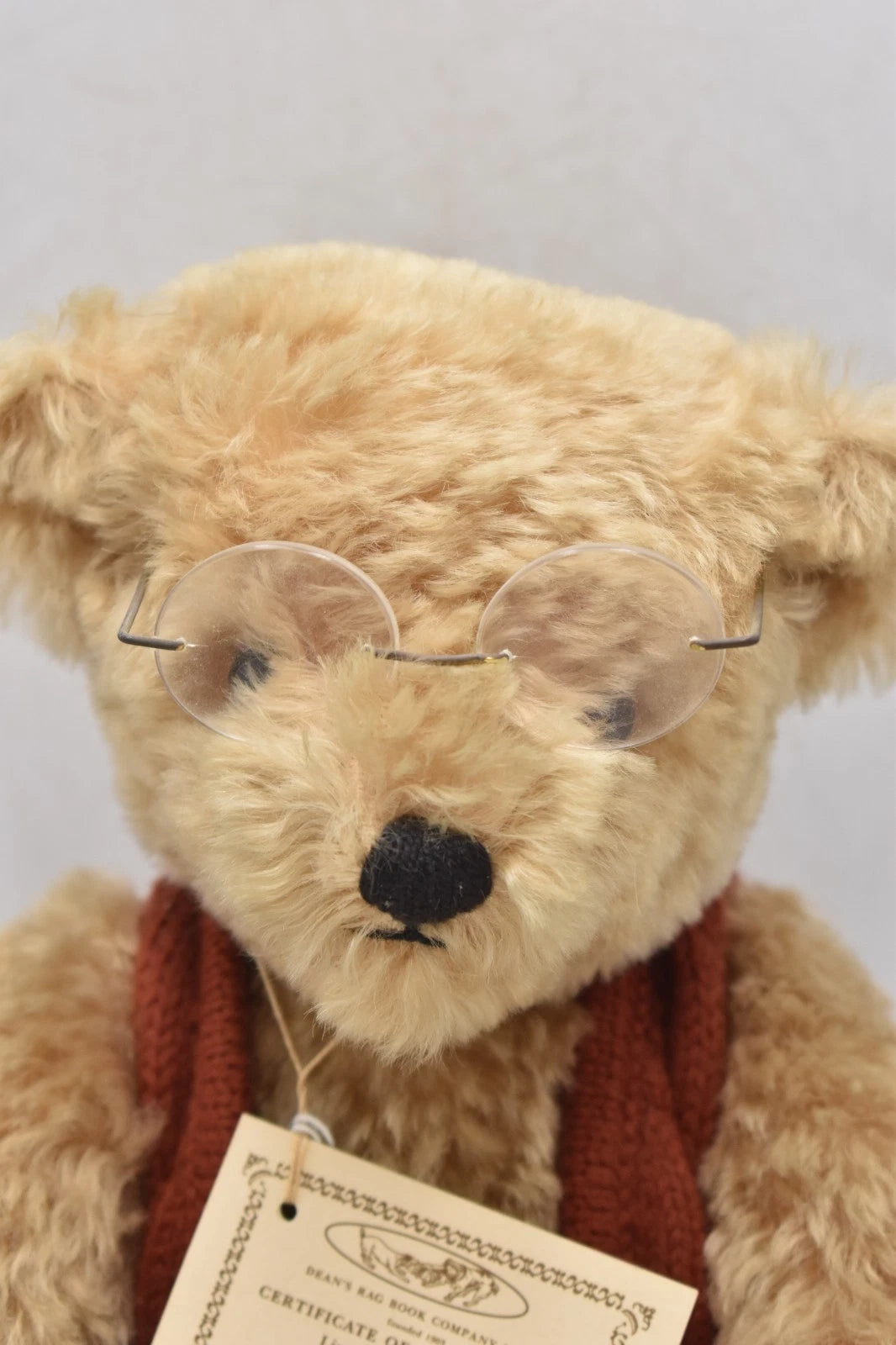 Deans Rag Book Co Albert Teddy Bear Limited Edition 122/500 Fully Jointed 34cm