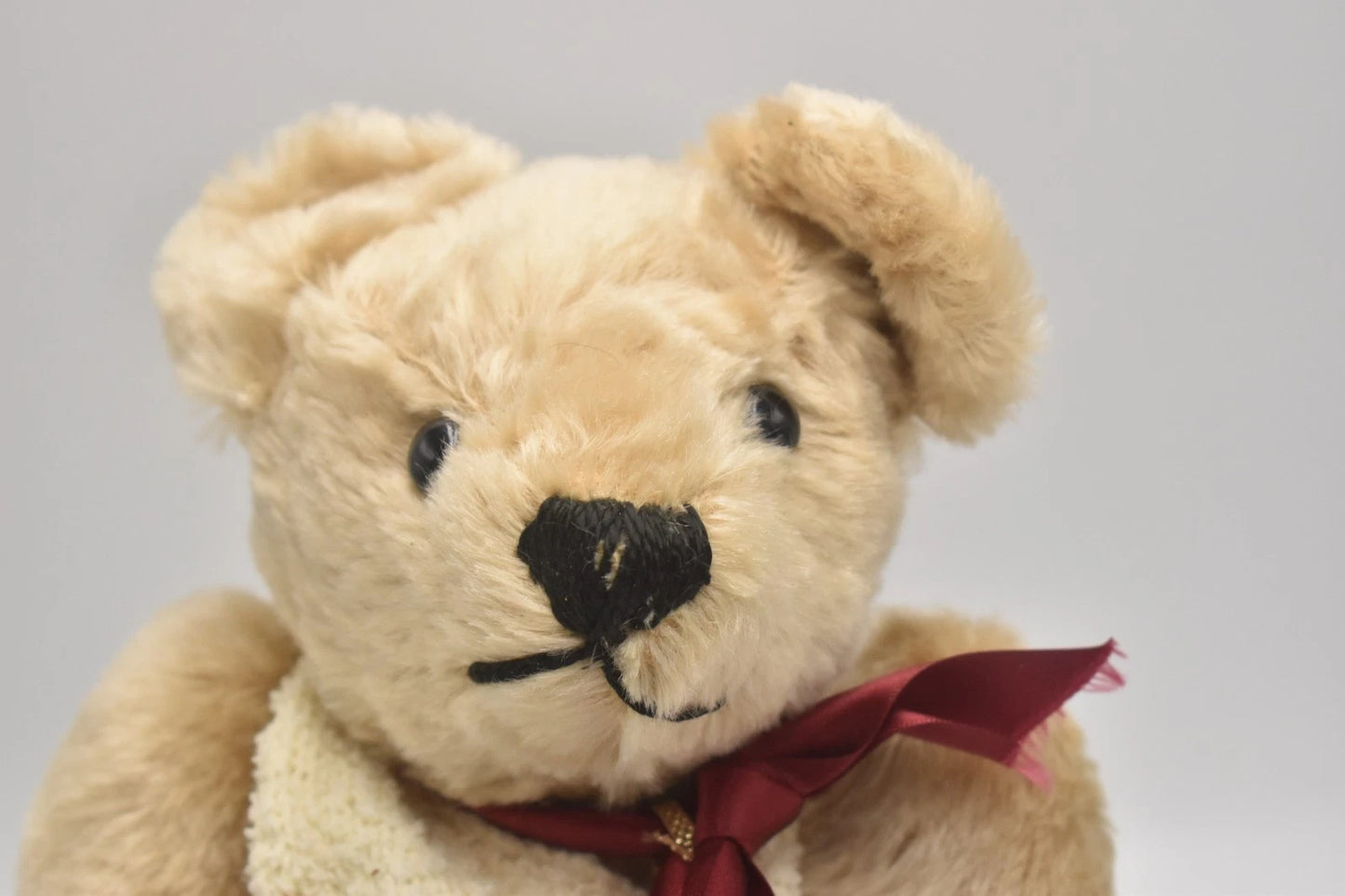 Vintage Artist Mohair Teddy Bear William Sue Quinn OOAK One of a Kind Tagged