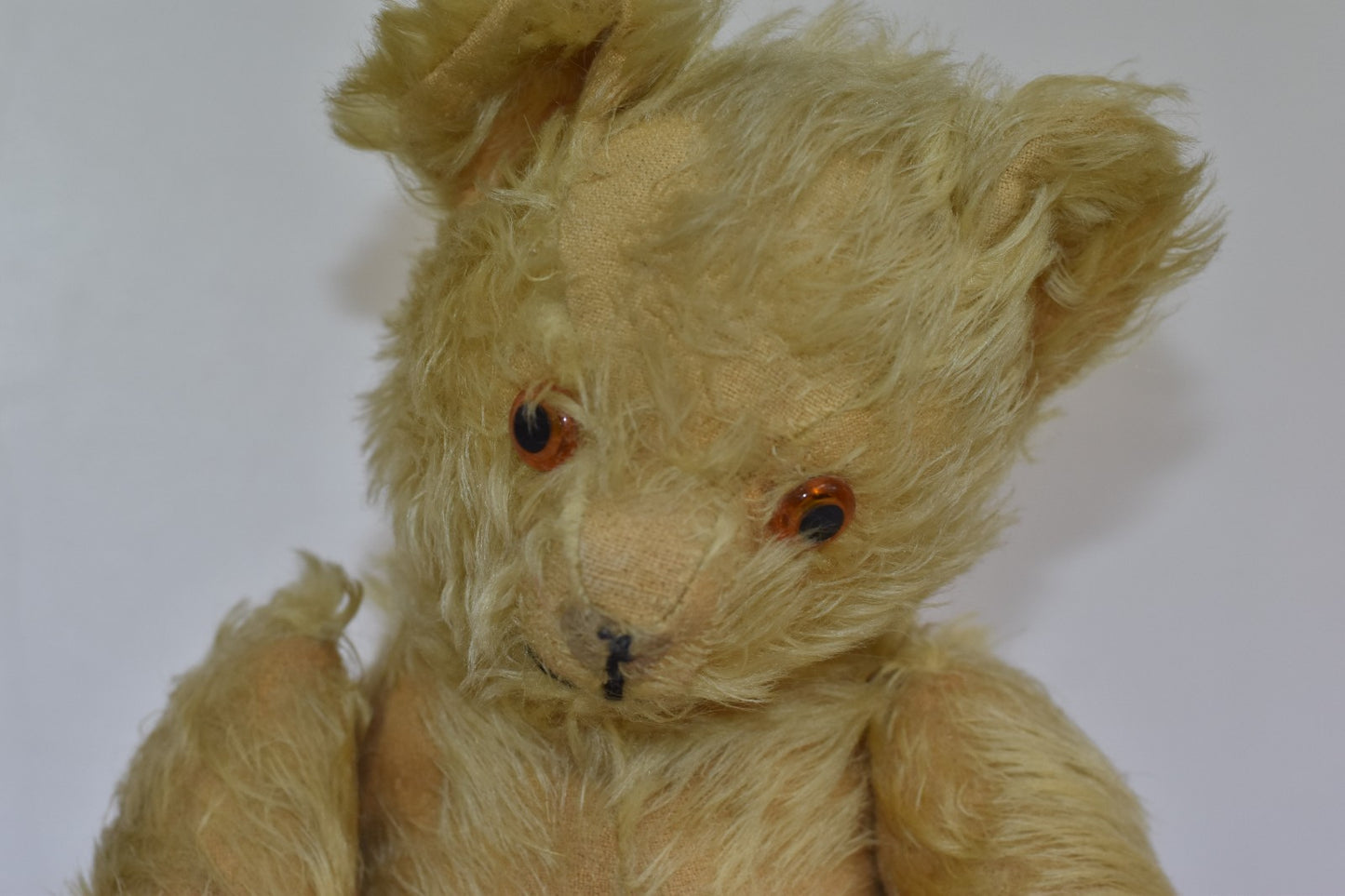 Vintage 1940s Chiltern Mohair Teddy Bear 45cm