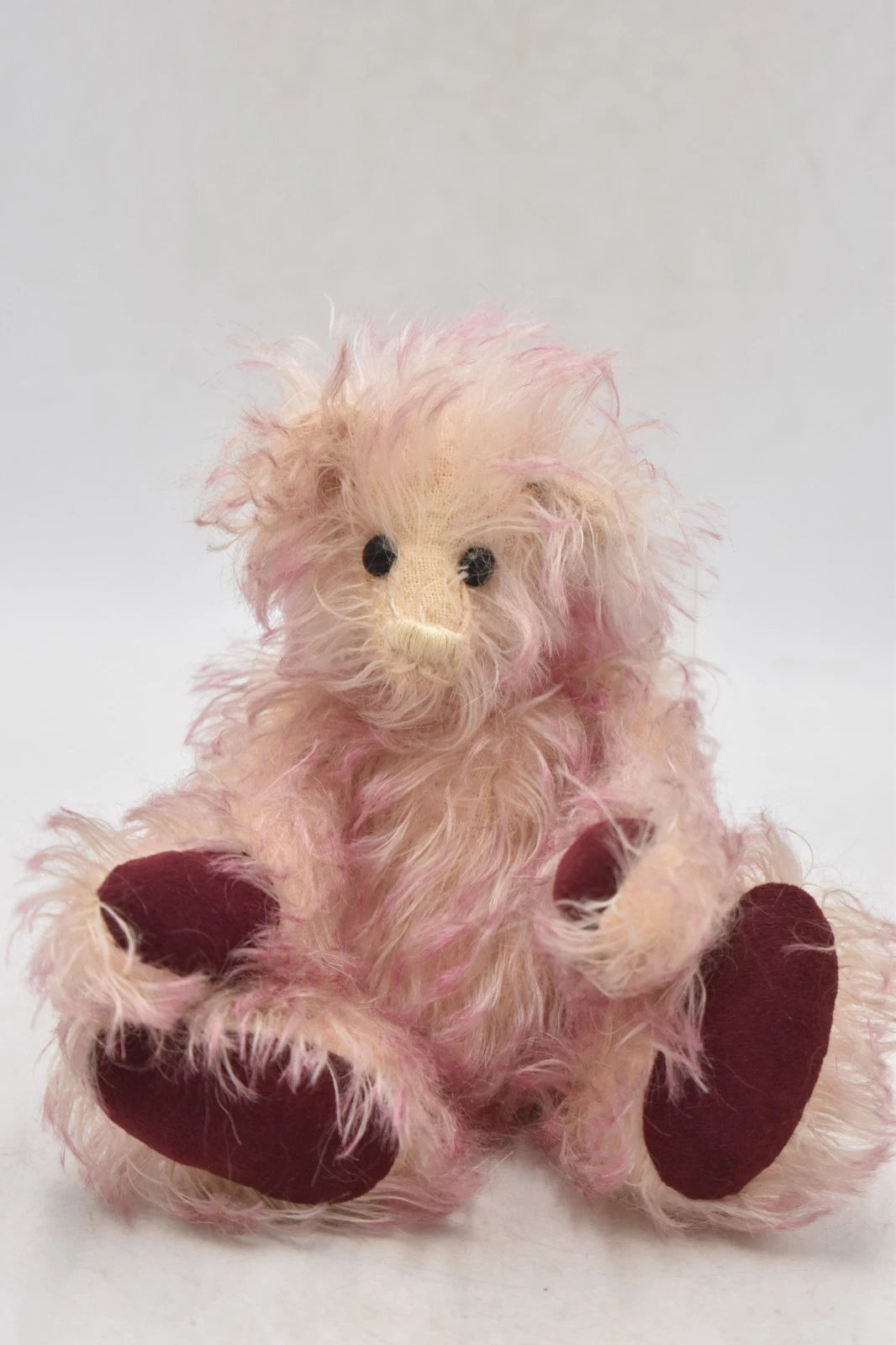 Artist Teddy Bear Ruby by Pauline Collison Xipi Totec 18cm OOAK Mohair