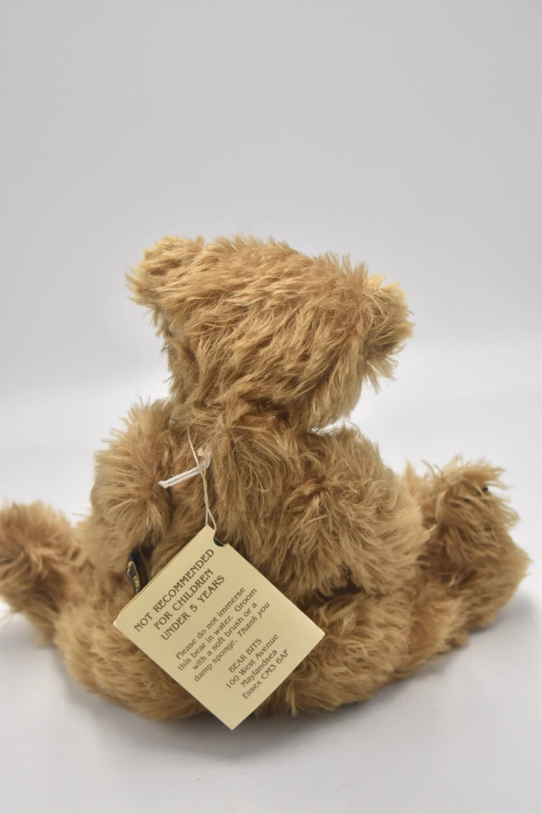 Vintage Bear Bits Scruff Teddy Bear Jean Ashburner Artist Mohair Limited Edition