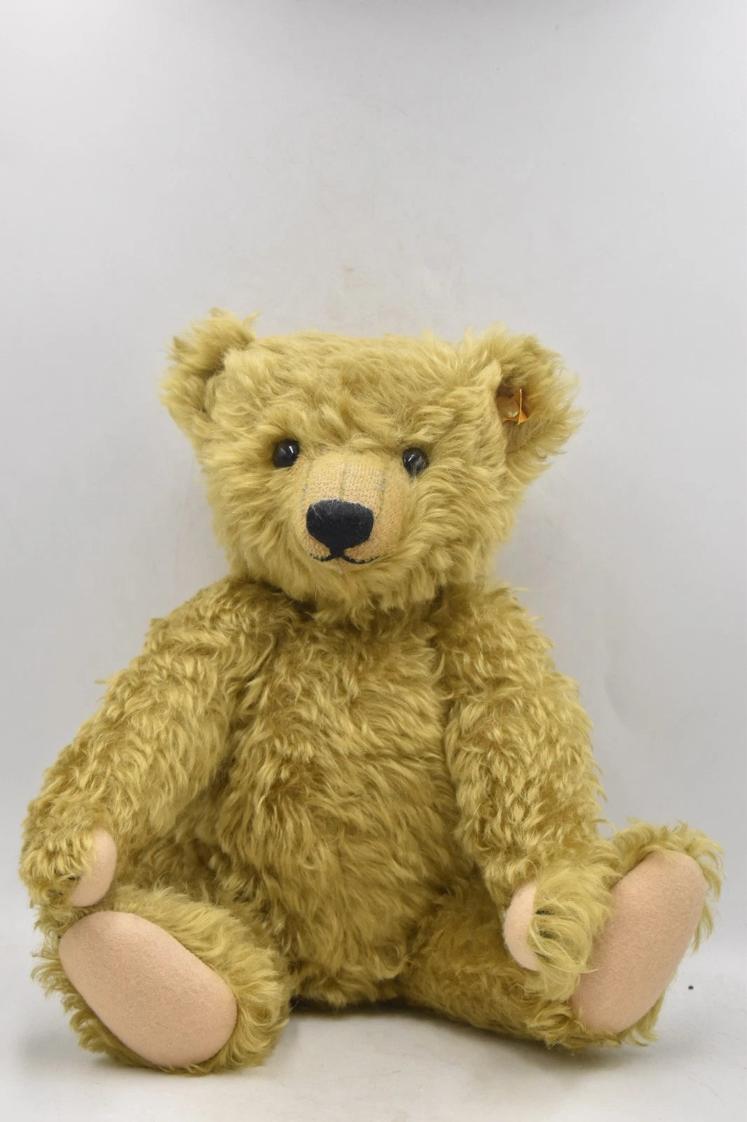Steiff Classic Growler Teddy Bear Blonde Mohair 004810 Fully Jointed 42cm