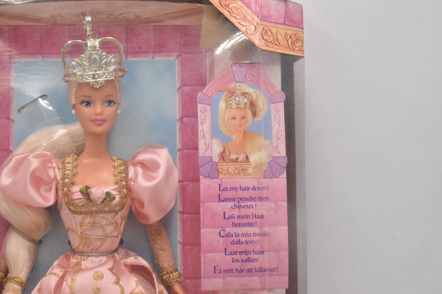 Vintage Mattel Barbie Rapunzel Princess Doll – 1997 NRFB