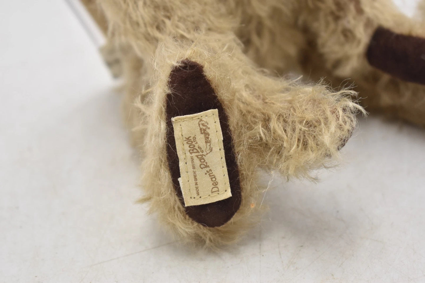 Dean’s Rag Book Hugo Teddy Bear Limited Edition 959 Mohair 25cm Tagged