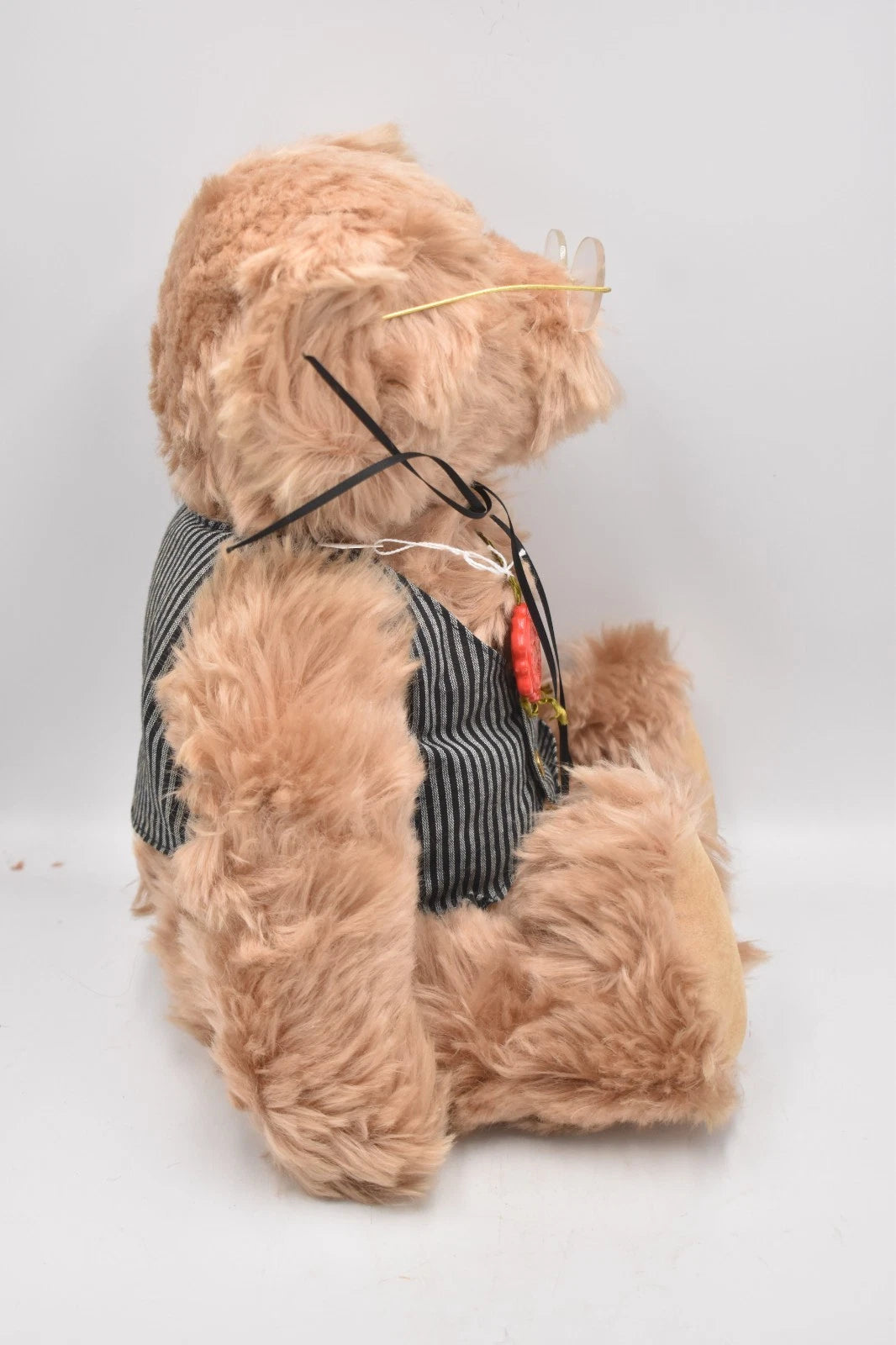 Hermann Teddy Bear Limited Edition 443/3000 Mohair Waistcoat Fully Jointed 40cm