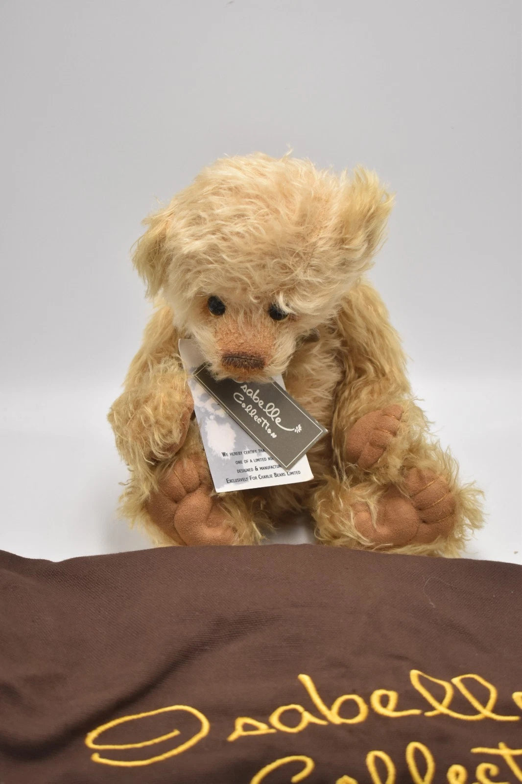 Charlie Bears Cafe Au Lait Isabelle Collection Limited Edition Tagged Retired