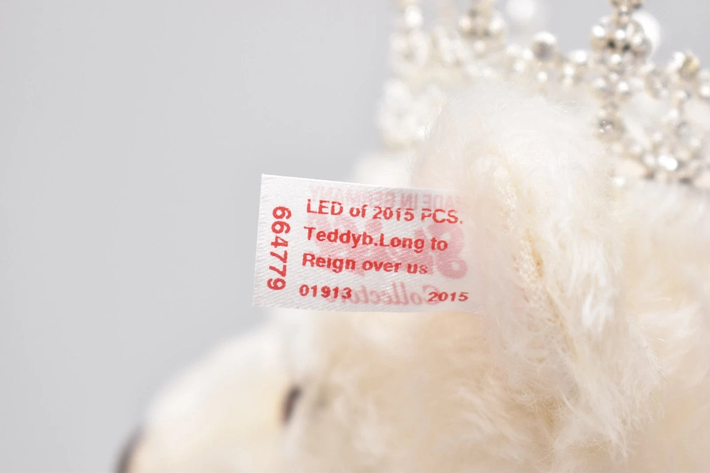 Steiff Long to Reign Over Us Queen Elizabeth Teddy Bear 664779 Limited Edition