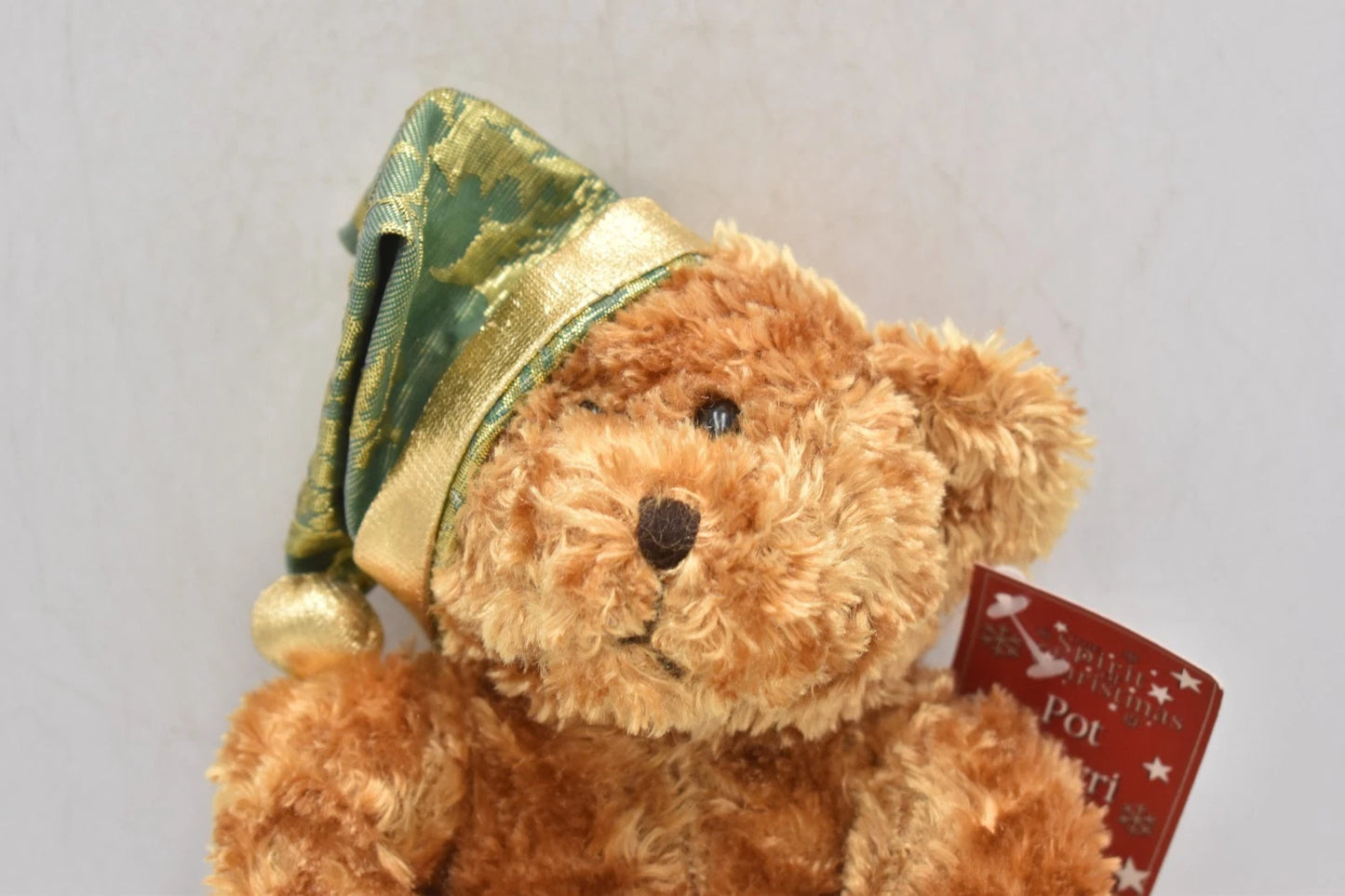 Spirit of Christmas Pot-Pourri Teddy Bear Soft Toy Plush 21cm