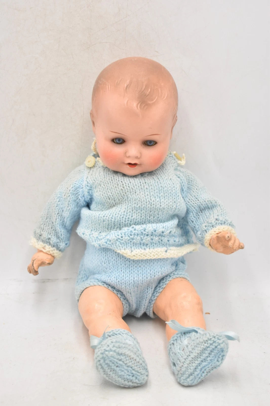 Antique Armand Marseille 542/2 Bisque Head Doll Germany Sleepy Eyes Collectable