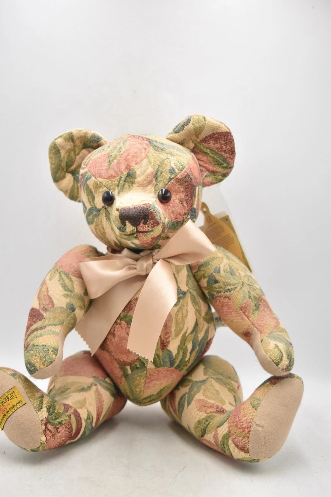 Merrythought Tapestry Teddy Bear – Limited Edition 9/40, Tagged, Retired 40cm