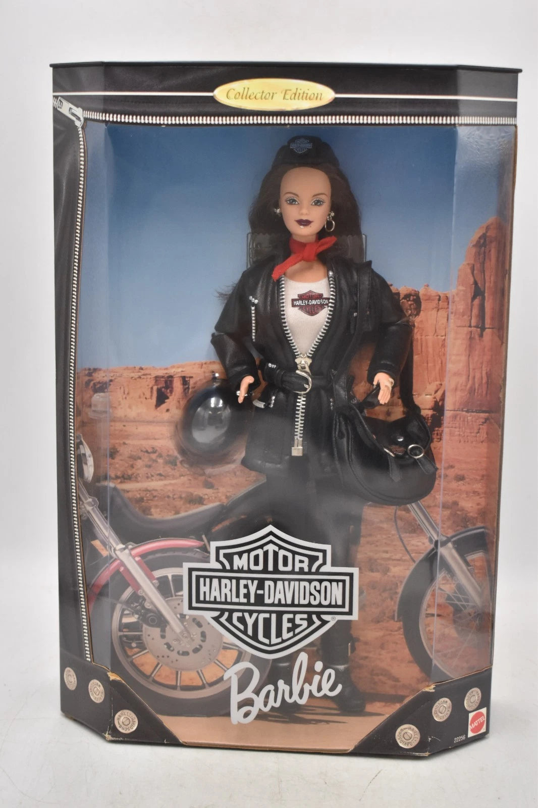 1998 Collector Edition Harley-Davidson Brunette Vintage Barbie – NRFB