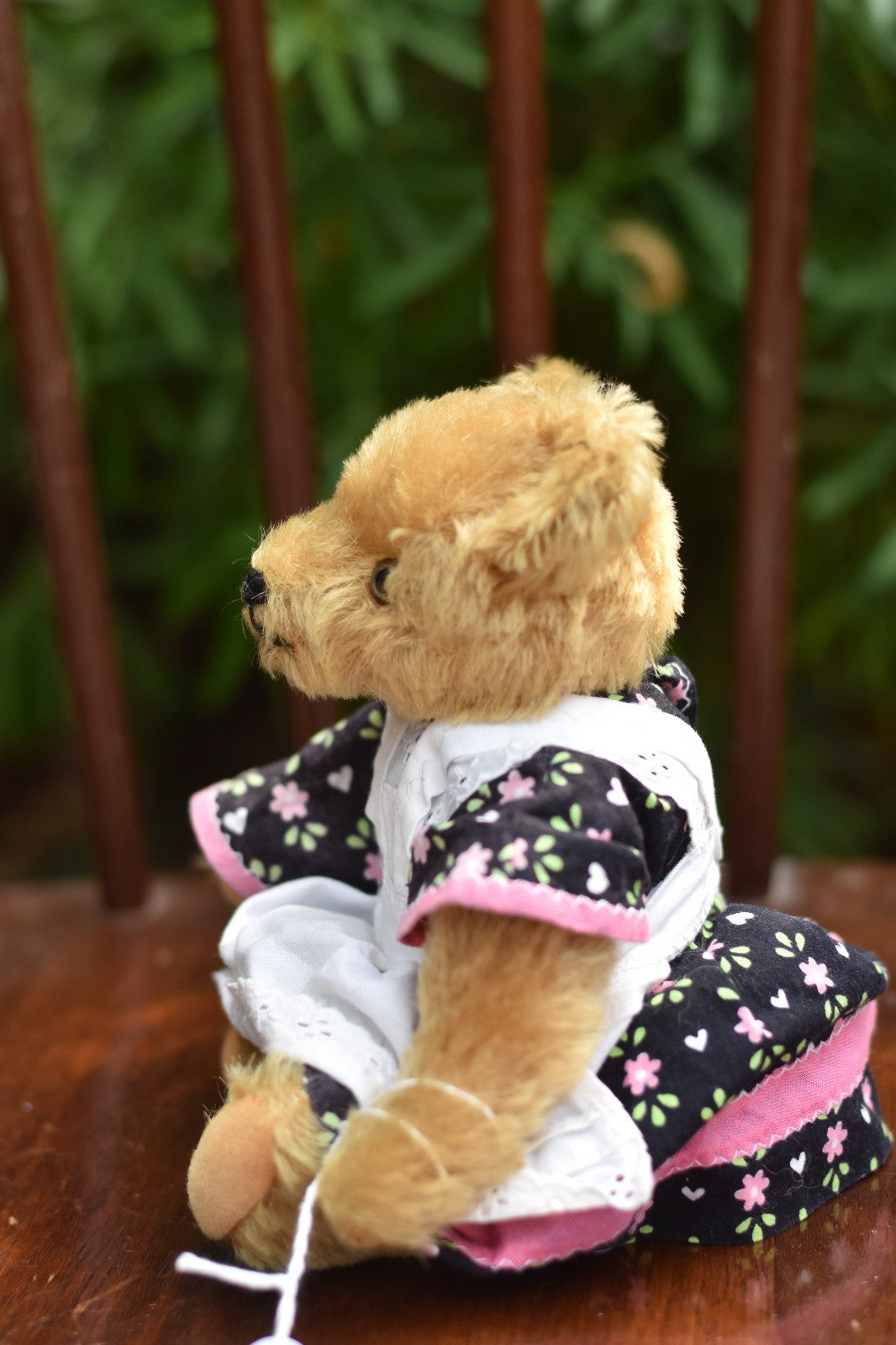 Vintage Hermann Mohair Teddy Bear 20cm - Fully Jointed, Dressed, Collectible