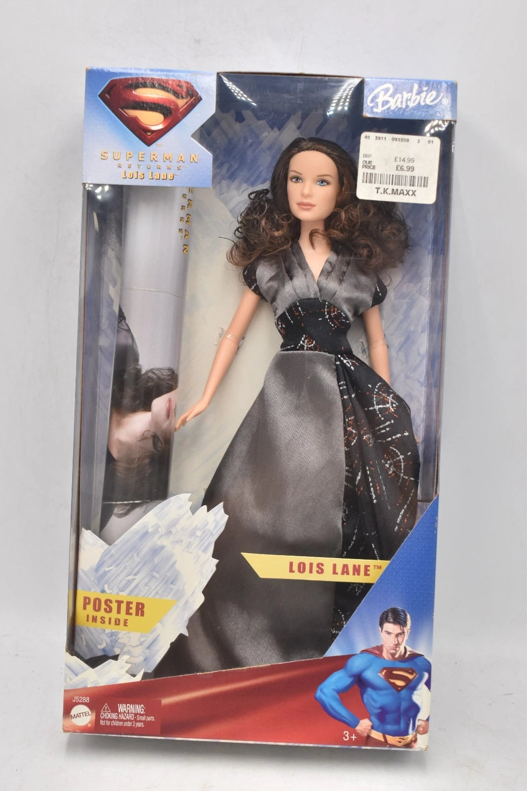 Vintage Barbie DC Comics Lois Lane 2005 Superman Doll – NRFB